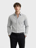 Men's Black Slim Fit Solid Formal Shirt