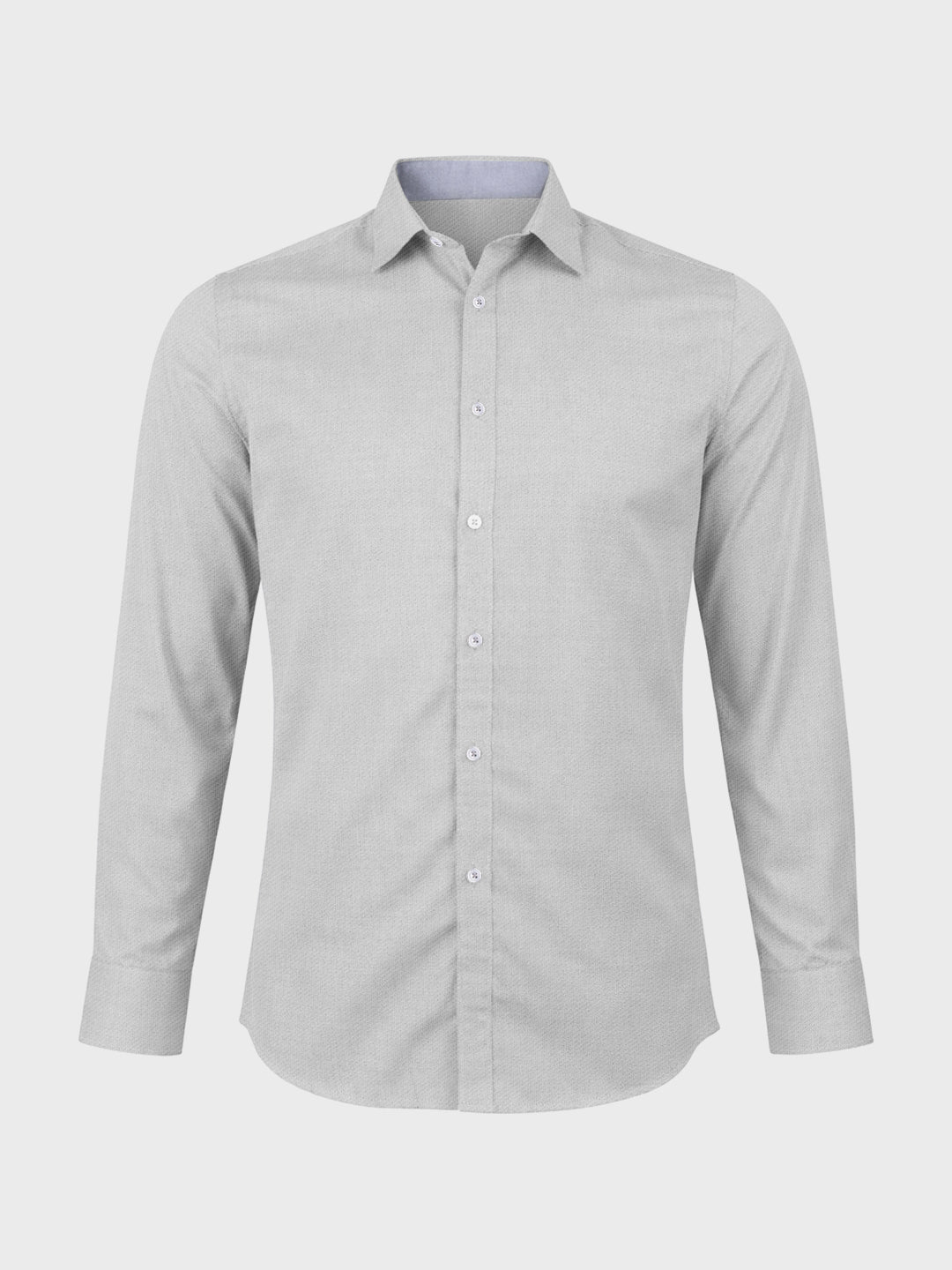 Men's Black Slim Fit Solid Formal Shirt