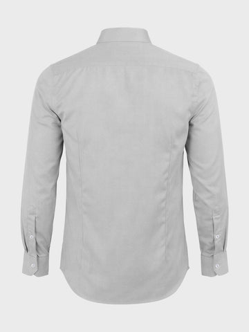 Men's Black Slim Fit Solid Formal Shirt