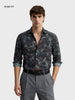 Men's Green Slim Fit Printed Casual Shirt