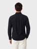 Men's Black Slim Fit Solid Casual Shirt