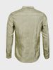 Men's Green Slim Fit Textured Casual Shirt