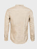 Men's Beige Slim Fit Textured Casual Shirt