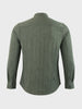 Men's Green Slim Fit Solid Casual Shirt