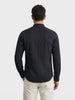 Men's Black Slim Fit Solid Casual Shirt