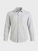 Men's Green Relaxed Fit Textured Casual Shirt