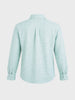 Men's Green Relaxed Fit Textured Casual Shirt