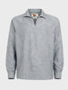 Men's Grey Relaxed Fit Textured Casual Shirt