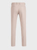 Men's White Slim Fit Solid Casual Chinos