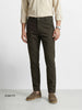 Men's Grey Slim Fit Solid Casual Chinos