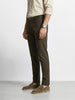 Men's Grey Slim Fit Solid Casual Chinos
