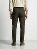 Men's Grey Slim Fit Solid Casual Chinos