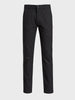 Men's Black Slim Fit Solid Casual Chinos