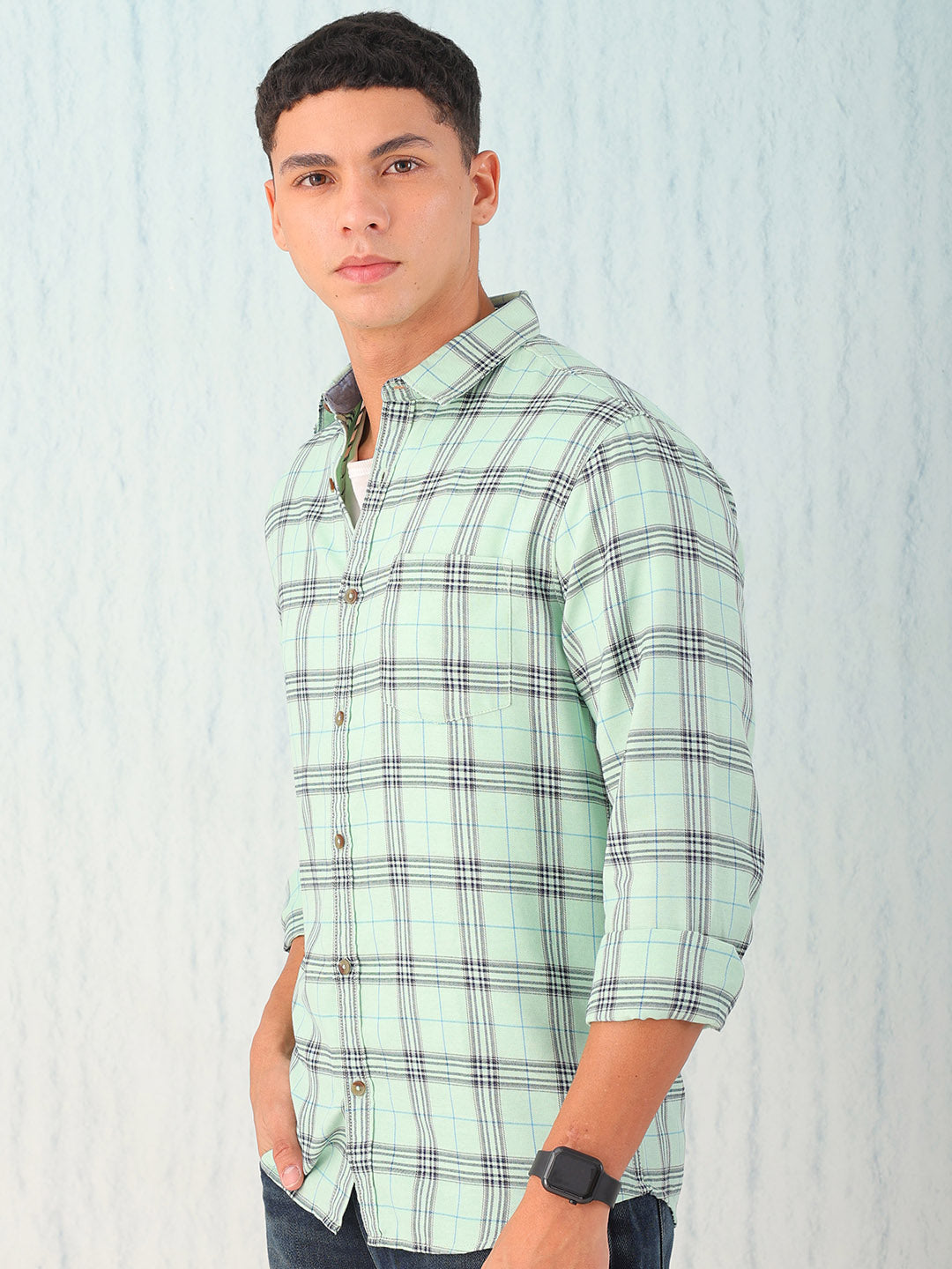 Men's Checked Shirt