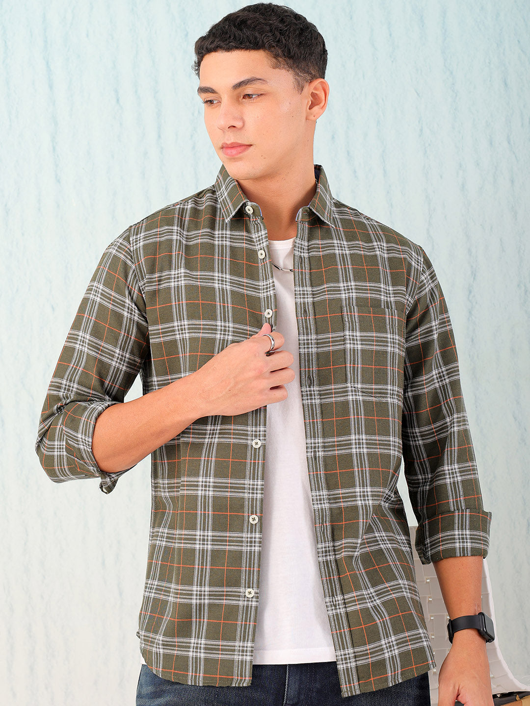 Men's Checked Shirt