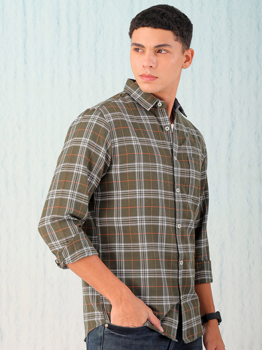 Men's Checked Shirt