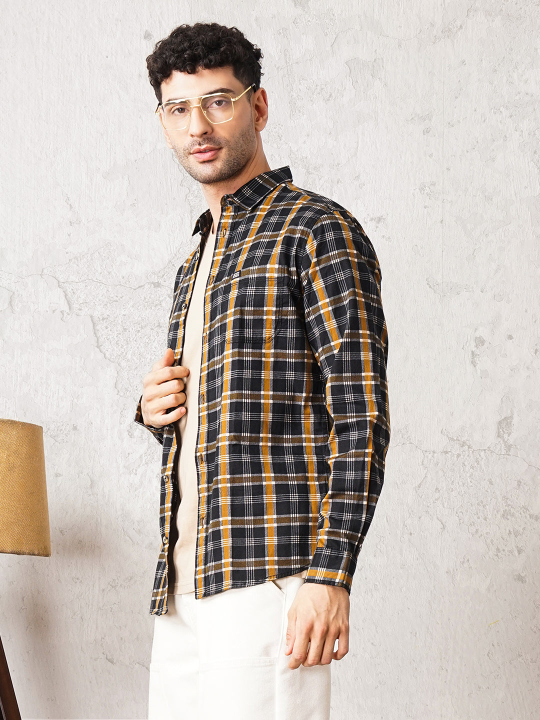 Men's Checked Shirt