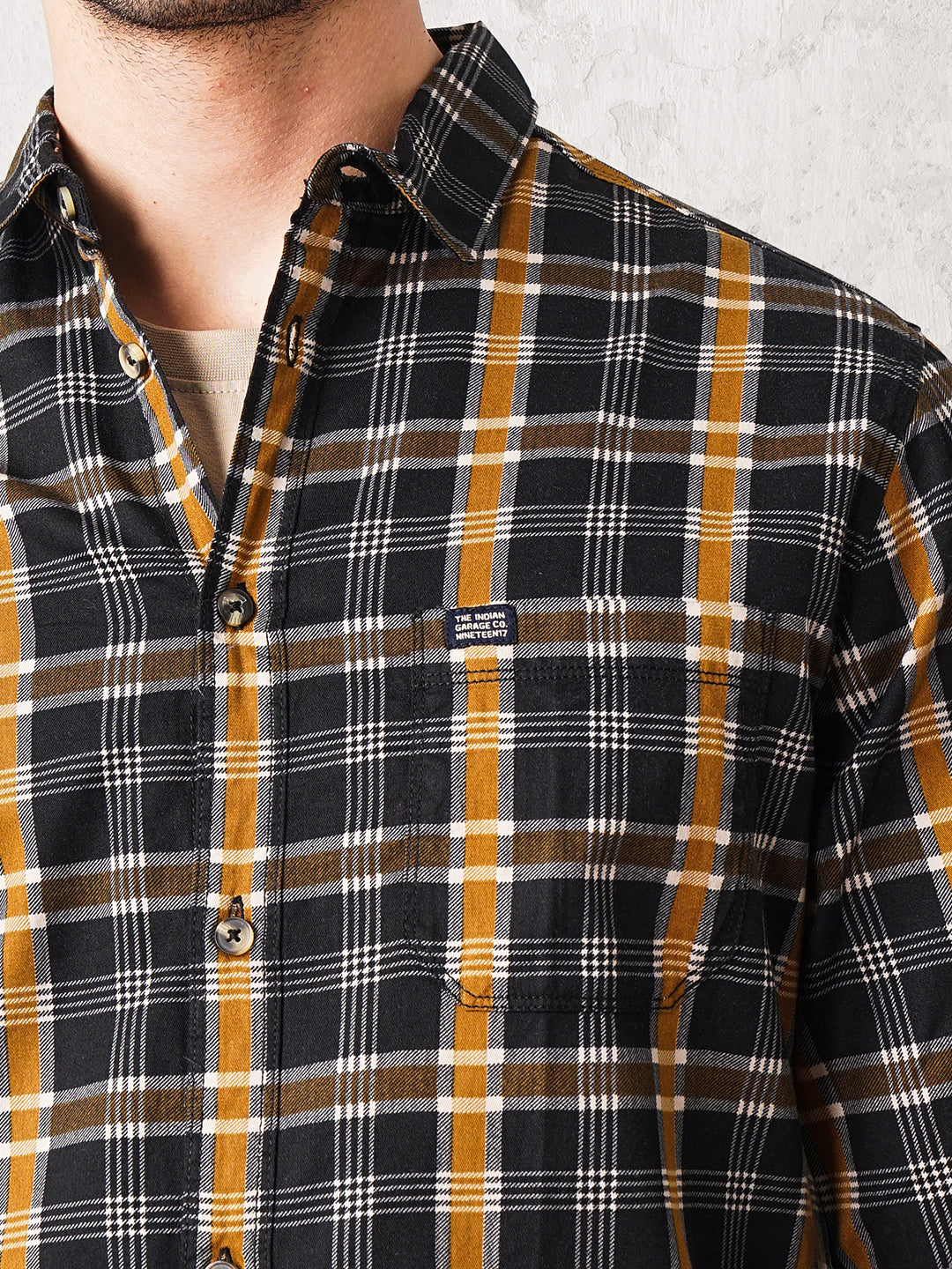 Men's Checked Shirt