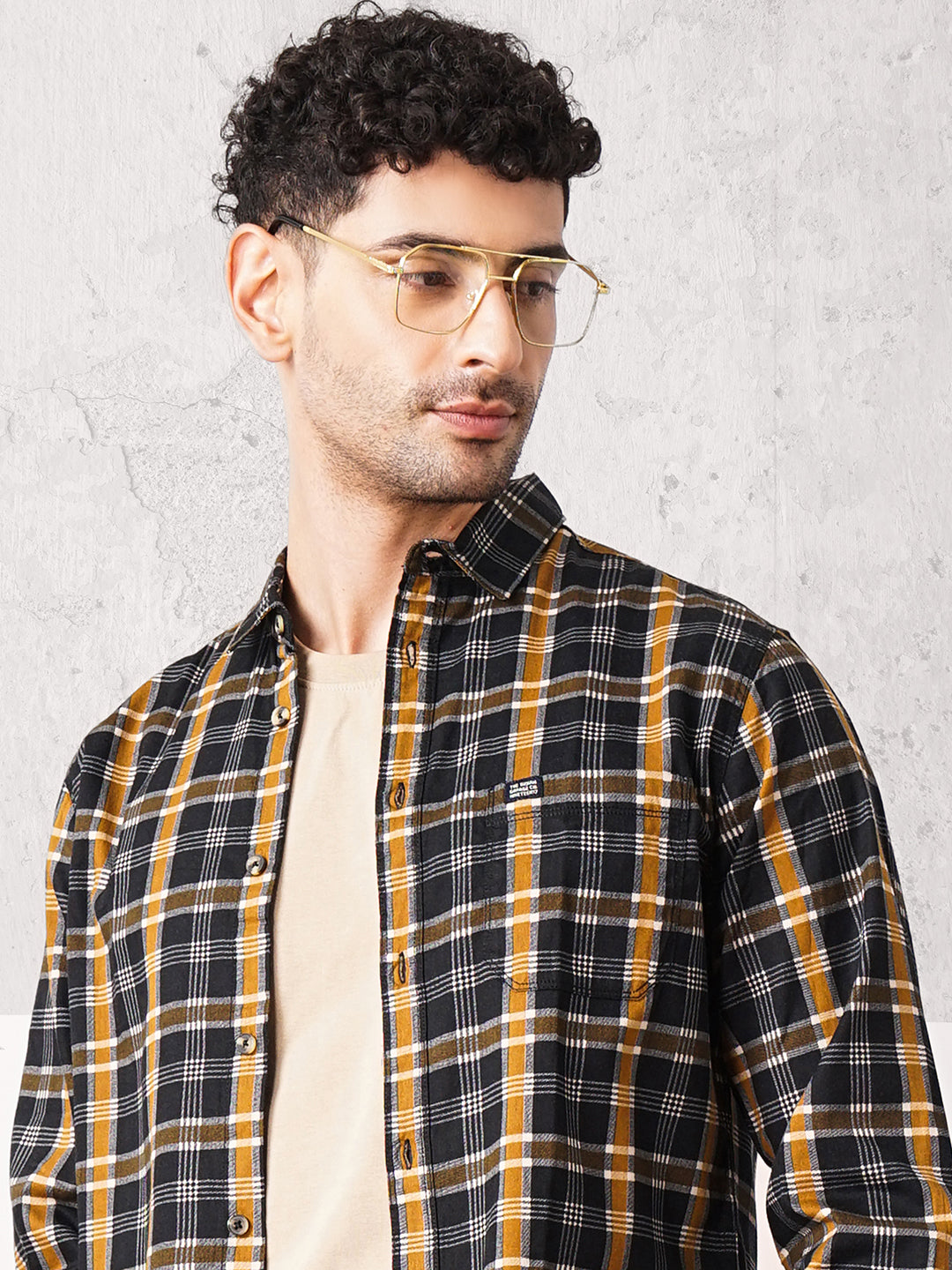 Men's Checked Shirt