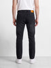 Men's Grey Slim Fit Solid Casual Jeans