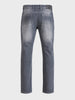 Men's Grey Slim Fit Solid Casual Jeans