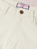Men's White Bootcut Fit Casual Jeans