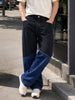 Men's Black Relaxed Fit Solid Casual Jeans