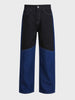 Men's Black Relaxed Fit Solid Casual Jeans