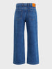 Men's Blue Relaxed Fit Solid Casual Jeans