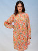 Shop Women's Floral Straight Pleated Dress Online.