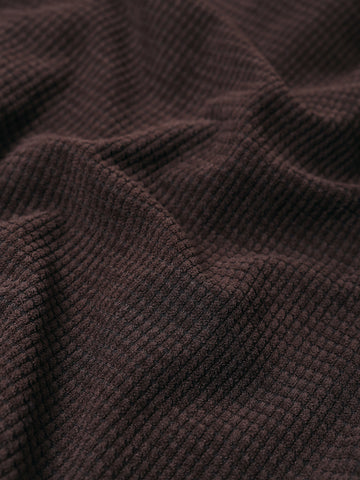 Men Wide Leg Fit Brown Cargo