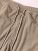 Men's Grey Baggy Fit Textured Utility Cargo