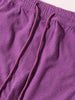 Men's Purple Baggy Fit Textured Utility Cargo