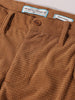 Men's Khaki Baggy Fit Textured Utility Cargo