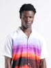 Men's Multicolor Oversized Fit Printed Print Shirt