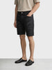 Men's Black Regular Fit Printed Retro Wear Shorts