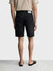 Men's Black Regular Fit Printed Retro Wear Shorts