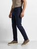 Men's Blue Slim Fit Solid Casual Jeans