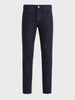 Men's Blue Slim Fit Solid Casual Jeans