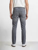 Men's Grey Slim Fit Solid Casual Jeans