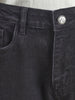Men's Black Slim Fit Solid Casual Jeans