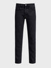 Men's Black Slim Fit Solid Casual Jeans