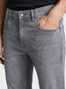 Men's Grey Slim Fit Solid Casual Jeans
