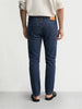 Men's Blue Slim Fit Solid Casual Jeans