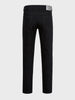 Men's Black Slim Fit Solid Casual Jeans