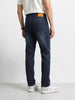 Men's Blue Slim Fit Solid Casual Jeans