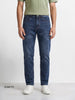 Men's Blue Slim Fit Solid Casual Jeans