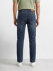 Men's Blue Slim Fit Solid Casual Jeans