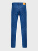 Men's Blue Slim Fit Solid Casual Jeans