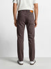 Men's Brown Slim Fit Solid Casual Jeans